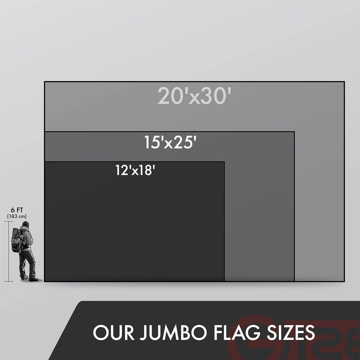 Durable 600D Polyester American Flag - Vibrant Colors & Embroidered Stars