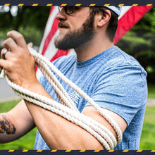 Load image into Gallery viewer, Heavy-Duty 100% Cotton Twisted Rope - Perfect for Crafts &amp; DIY Projects, 600ft