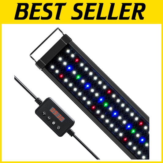 ClassicLED Plus 27 Watts Aquarium Light - Adjustable Spectrum & Timer for Tanks