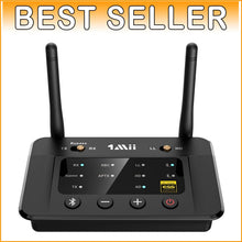 Load image into Gallery viewer, Bluetooth 5.3 HiFi Transmitter Receiver for Home Stereo - Dual Device Connection