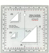 Load image into Gallery viewer, Advanced Land Nav Kit: Lensatic Compass, Protractor &amp; Markers for Tactical Use