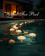 Load image into Gallery viewer, Long Lasting 200 Hour Floating LED Candles - Perfect for Weddings &amp; Parties