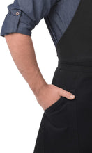 Load image into Gallery viewer, Versatile Unisex Chef Apron with Suspender Set - Perfect for All Culinary Needs