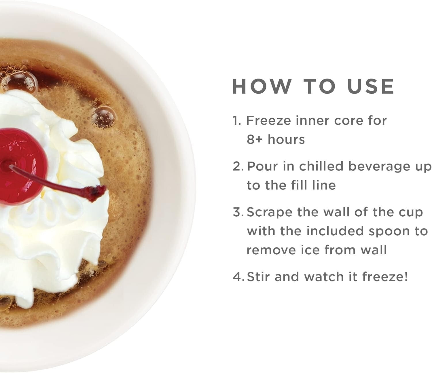 Coca-Cola Float & Slushy Maker Set of 2 - Retro Smoothie & Slushie Cups