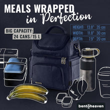Load image into Gallery viewer, Insulated Lunch Box with Comfortable Strap - Perfect for Work, Travel, Picnics