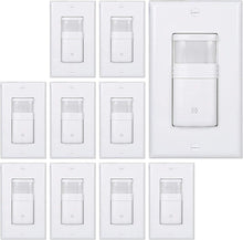 Load image into Gallery viewer, Indoor Motion Sensor Light Switch - 10 Pack, Touch Control, Title 24 Compliant