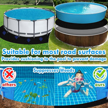 Load image into Gallery viewer, Thick, Moisture-Safe 15ft Pool Ground Cloth - Perfect for Above Ground Pools