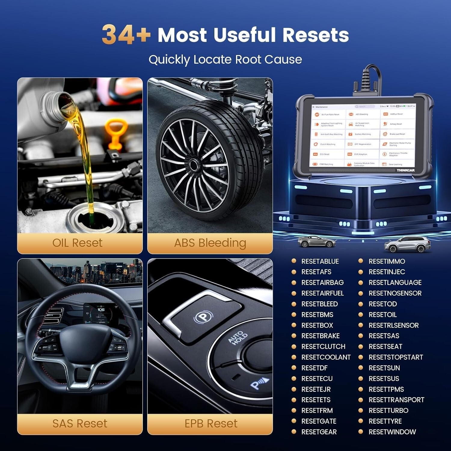 Comprehensive Automotive Scan Tool with Real-Time Diagnostics & Easy Updates