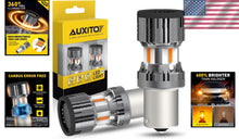 Load image into Gallery viewer, 2025 Upgraded 1156 LED Turn Signal Bulbs - 4000LM Super Bright Amber Yellow