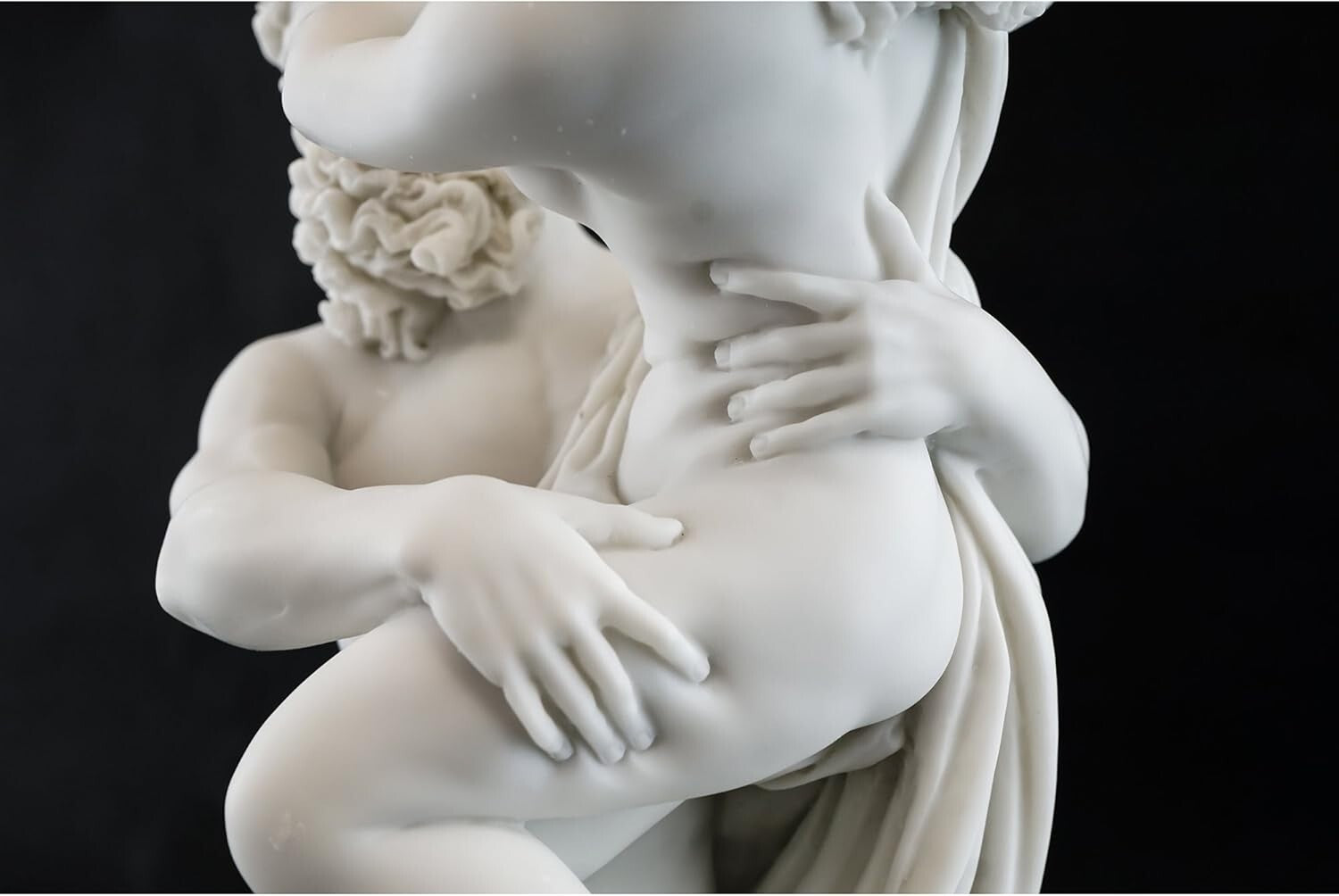 Museum-Quality 14-Inch Bernini Greek God Pluto and Proserpina Sculpture Replica