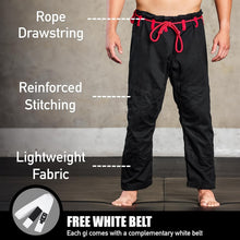 Load image into Gallery viewer, IBJJF Approved Men's BJJ Gi with Free White Belt - No Shrinkage, Light &amp; Durable