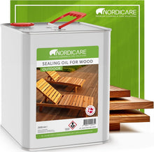 Load image into Gallery viewer, Danish Craftsmanship Teak Oil - 84.5 Oz for Lasting Outdoor Wood Protection