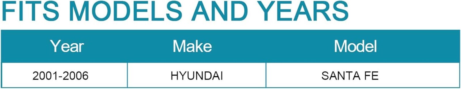 Durable 4-Pc Door Handle Replacement for Hyundai Santa Fe - 12 Month Warranty