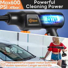 Load image into Gallery viewer, Cordless Battery-Powered Pressure Washer - 600 PSI with 2 Rechargeable Batteries