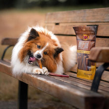 Load image into Gallery viewer, Long-Lasting 12 Oz Beef Pizzle Bully Sticks – Ideal for Aggressive Chewers