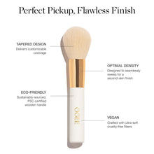 Load image into Gallery viewer, Multi-Purpose Ultra-Soft Powder Brush for Setting Makeup - Vegan &amp; Cruelty-Free
