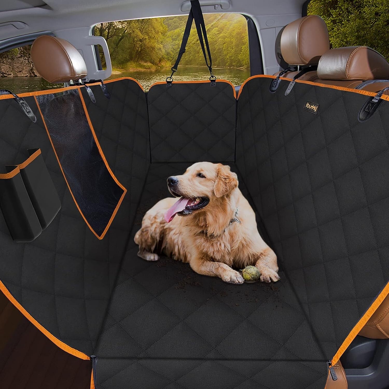Universal Fit Waterproof Dog Truck Seat Cover - Quick Installation & Easy Clean