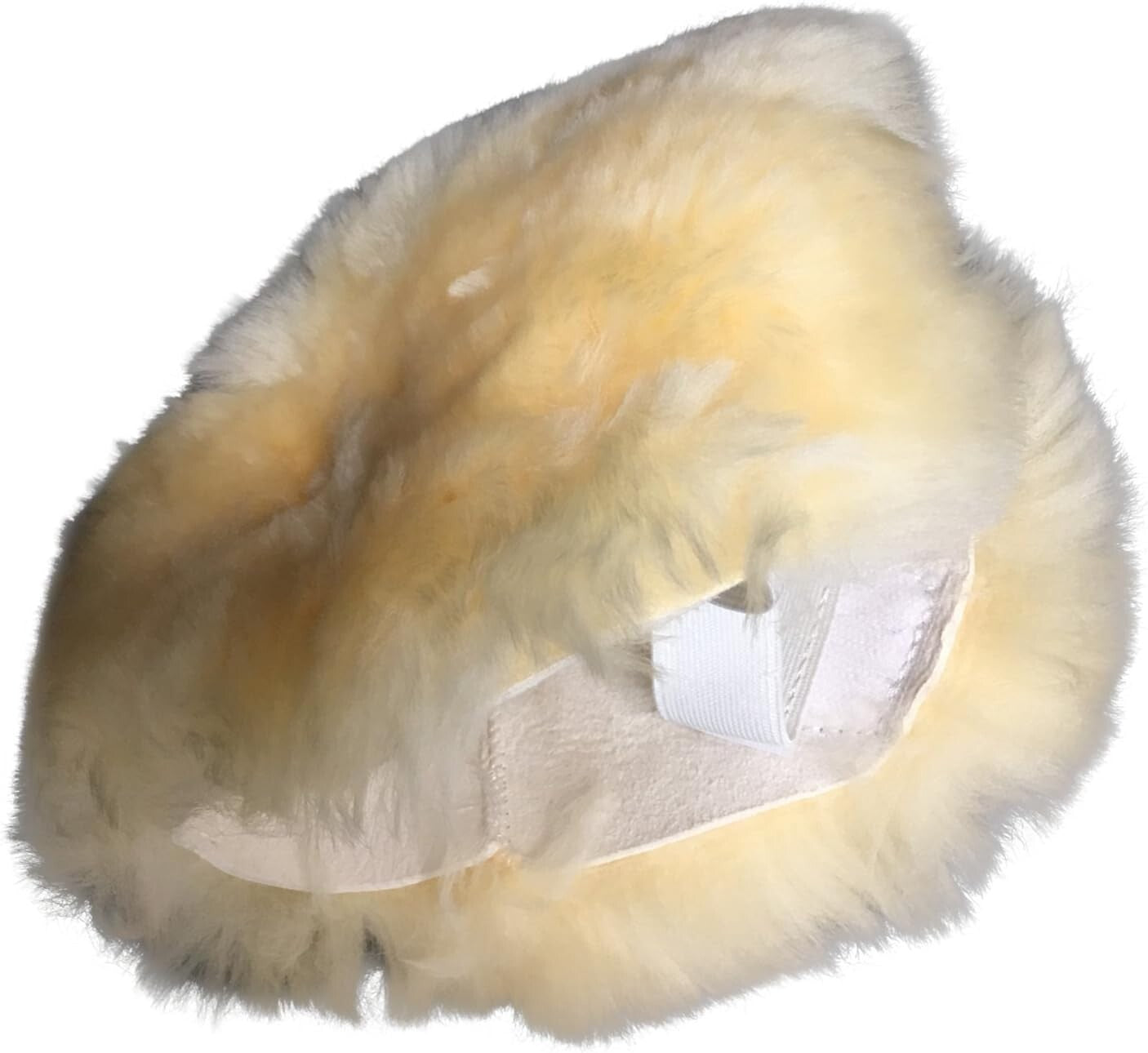Natural Sheepskin Pressure Relief Heel Protectors - Ultimate Comfort & Care