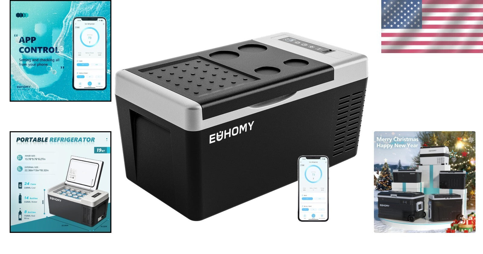 Energy Efficient 12V Portable Freezer with Magnetic Sealing for Reliable Cooling