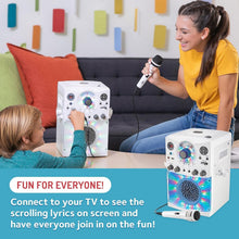 Load image into Gallery viewer, All-in-One Karaoke Machine with Wired Mic &amp; Disco Lights - Perfect for Parties!