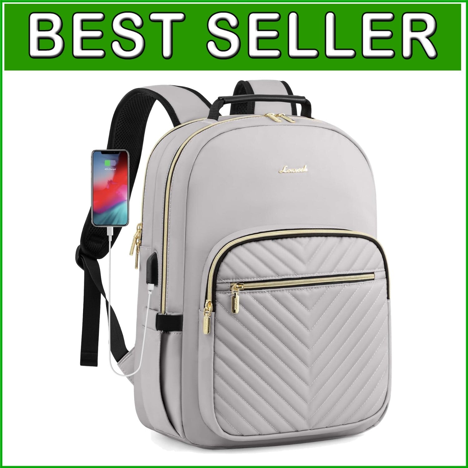 Durable Travel Backpack for Women - 17-Inch Laptop Compartment & Comfy Straps