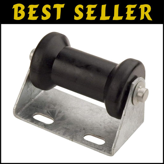 Durable Keel Roller Bracket Assembly for 3" Wide Boat Trailers - Easy Install