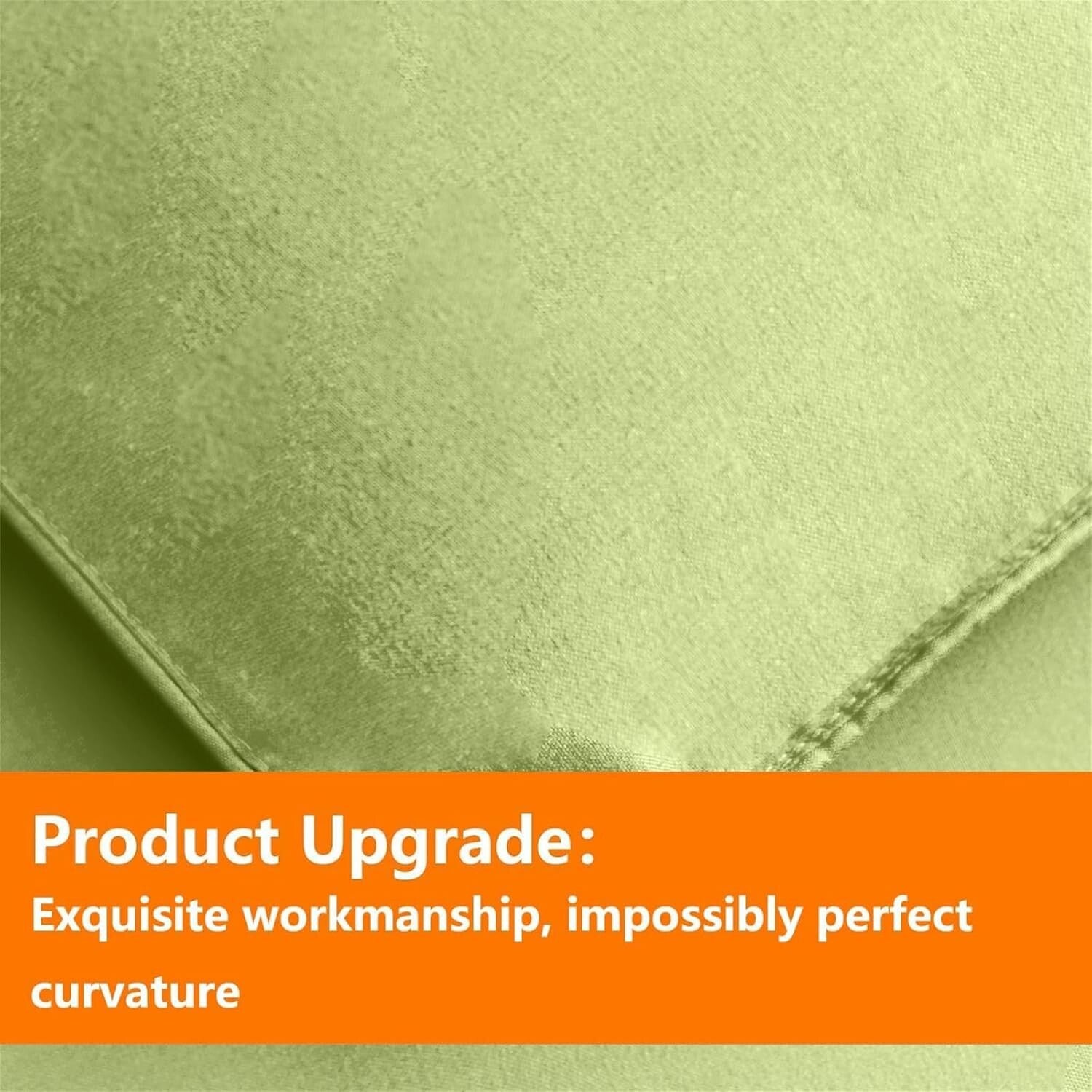 Luxurious Sage Green King Comforter Set - 7 Piece Reversible Bedding Bundle