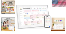 Load image into Gallery viewer, Smart 15.6 Inch Digital Family Planner with Photo Sharing - Wall Mountable
