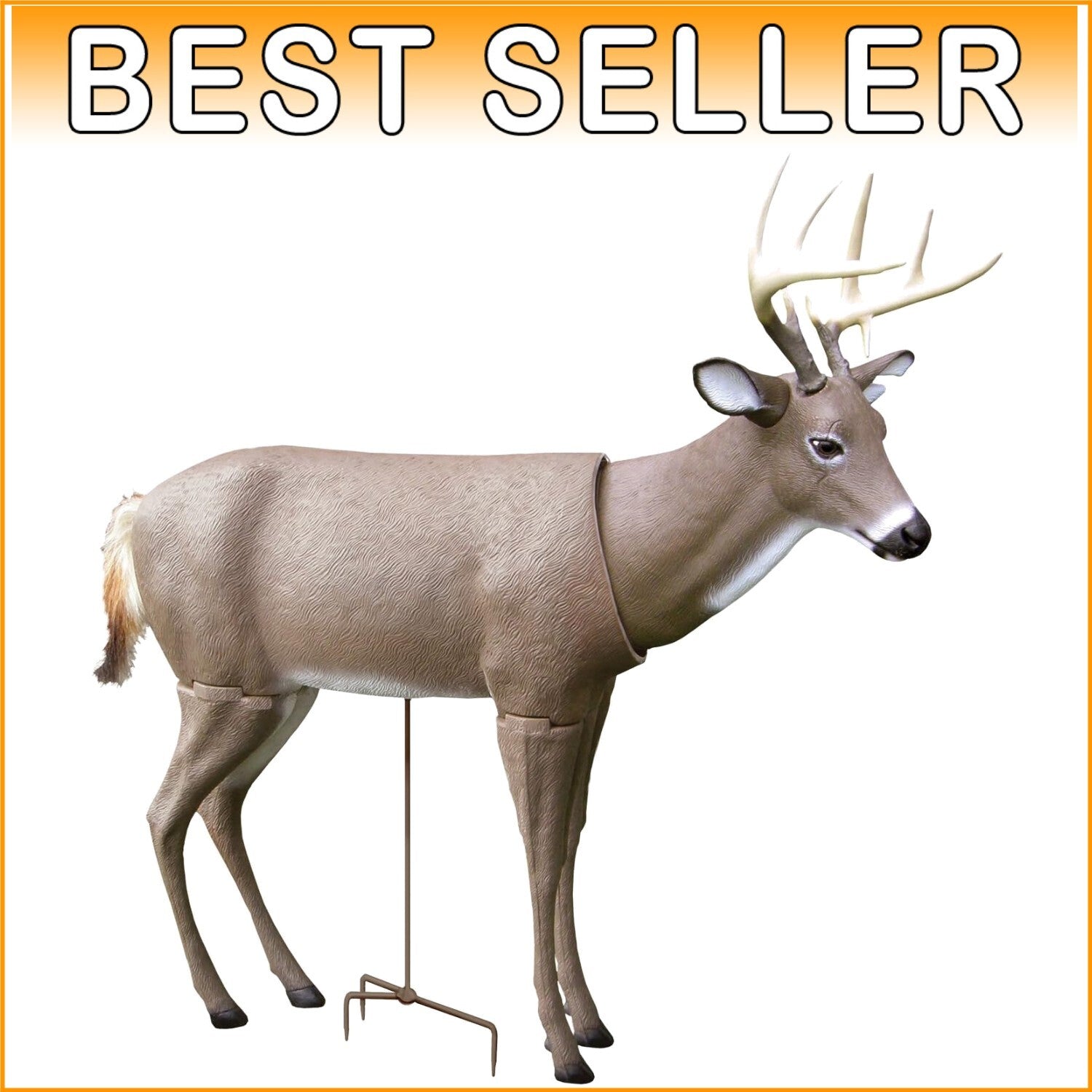 Primos Scarface Deer Decoy - Flexible Ground Mount for Ultimate Hunting Success