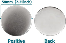 Load image into Gallery viewer, 58mm Blank Button Badge Making Kit - 200 Sets with Metal &amp; Plastic Parts