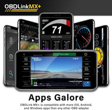 Load image into Gallery viewer, MX+ Bluetooth Scanner – Diagnose, Monitor &amp; Upgrade Your Vehicle's Performance
