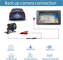 Load image into Gallery viewer, Advanced 7" Portable CarPlay Screen with Backup Camera &amp; Real-Time Navigation