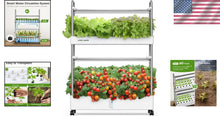 Load image into Gallery viewer, Space-Saving Hydroponic Garden with 60 Pods &amp; Full Spectrum LED for Home Use