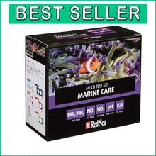 Load image into Gallery viewer, Comprehensive Marine Care Test Kit for Healthy Aquariums - 100 Tests Included