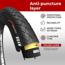 Load image into Gallery viewer, High-Quality 700x38c Foldable Bike Tires with Antipuncture Protection - 2 Pack