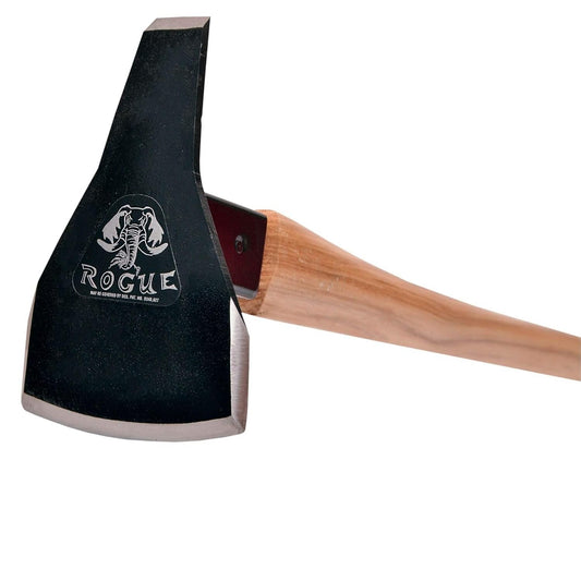 Handcrafted 6-Inch Steel Garden Hoe with Curved Hickory Handle - Fireline Ready