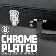 Load image into Gallery viewer, Locking Latch Bass Guitar Case - Hard-Wood Protection for Electric Instruments