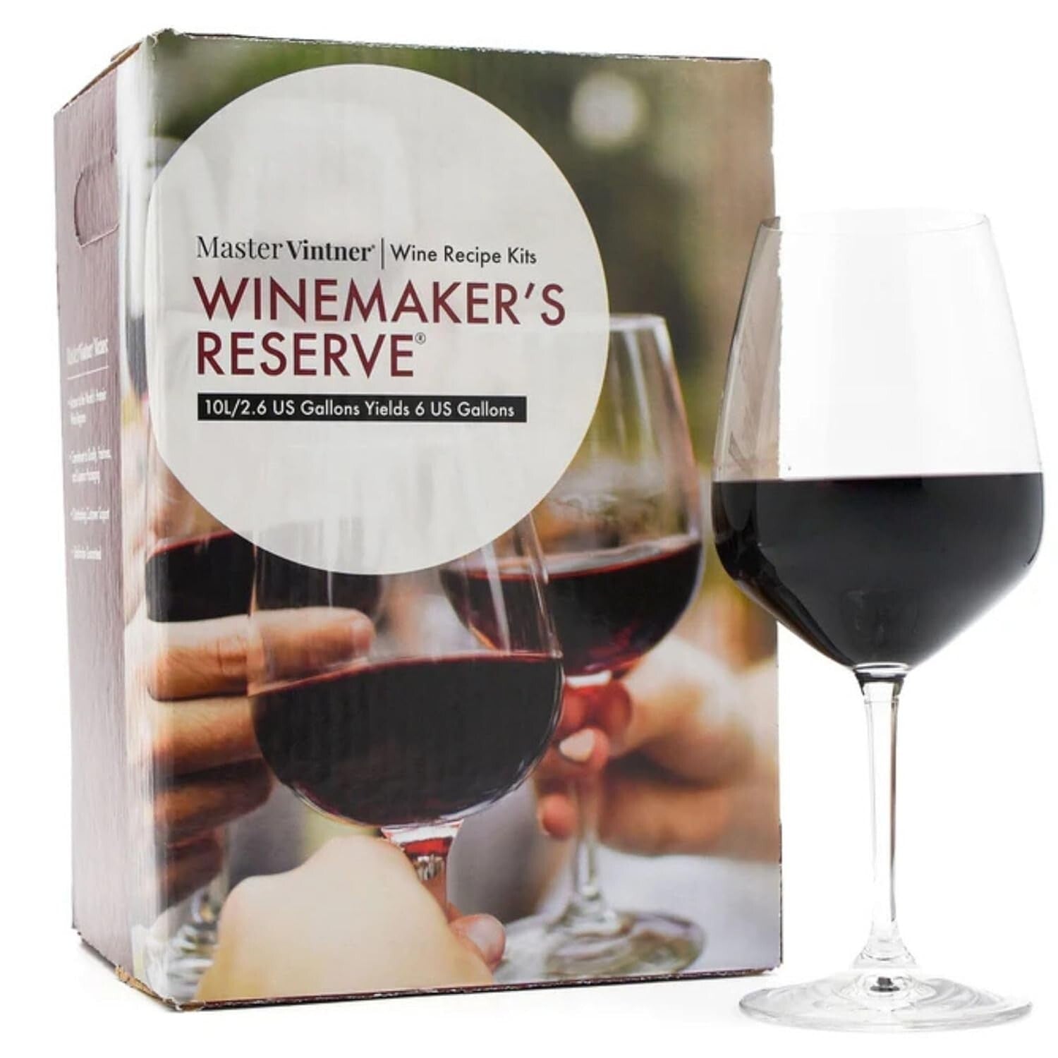 Craft 6 Gallons of Shiraz Merlot with Winemaker's Reserve Wine Recipe Kit