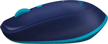 Load image into Gallery viewer, Travel-Friendly Blue Bluetooth Mouse - Optical Performance with Wireless Freedom