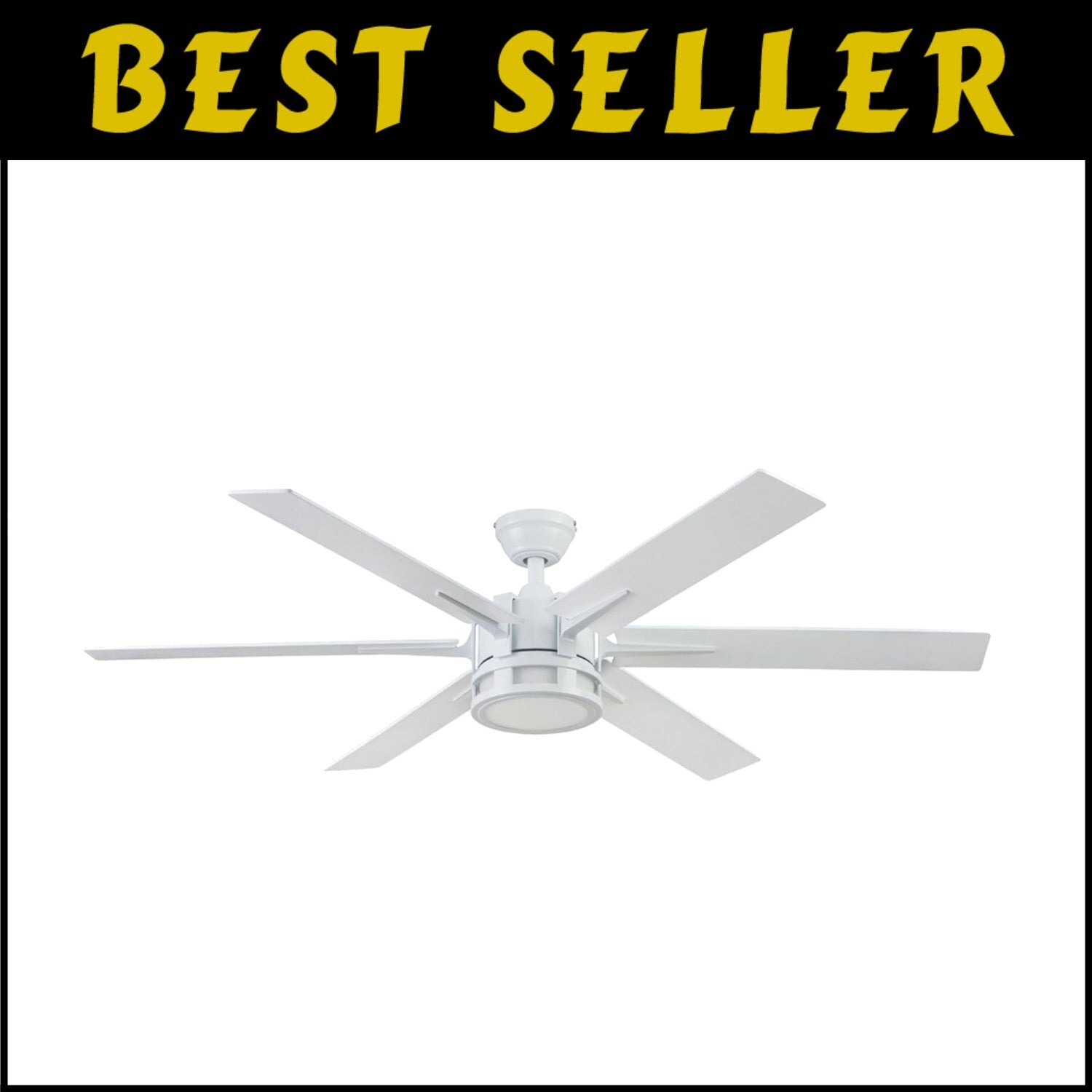 Reversible 56-Inch Ceiling Fan with LED Light and Remote – Perfect for Any Room