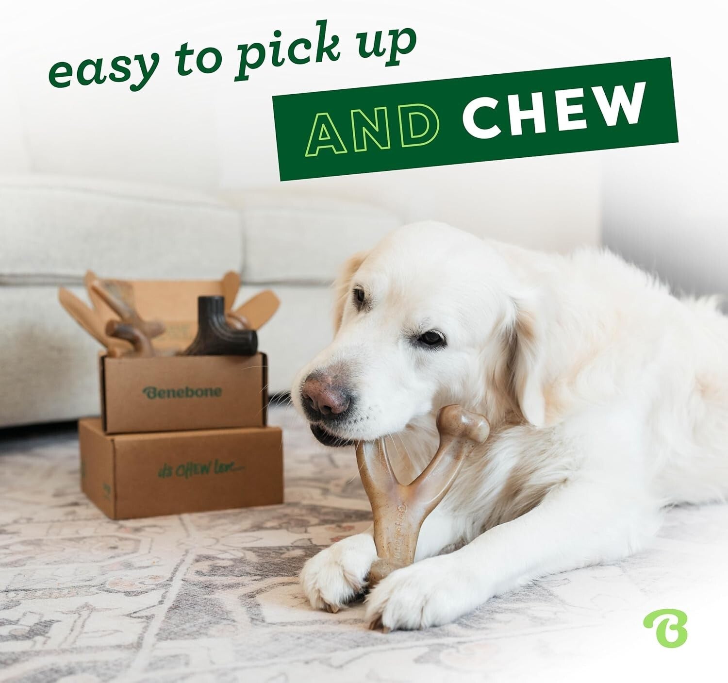 Flavor-Packed Large 4-Pack Dog Chew Toys - Perfect for Active Chewers
