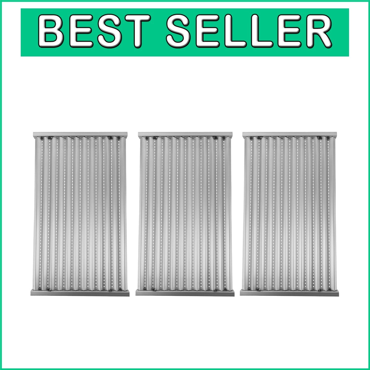 Durable Stainless Steel Replacement Emitter Plates Compatible with Char-Broil