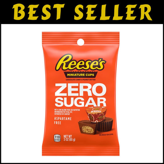 Sugar-Free Miniature Chocolate & Peanut Butter Cups - Perfect for Sharing!