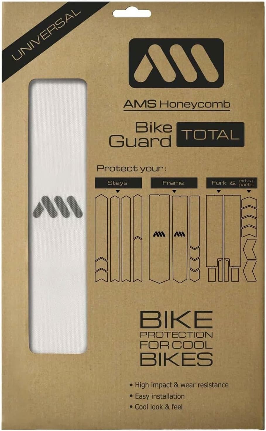 Durable High-Impact Bike Frame Guard - Ultimate Resistance Against Scratches