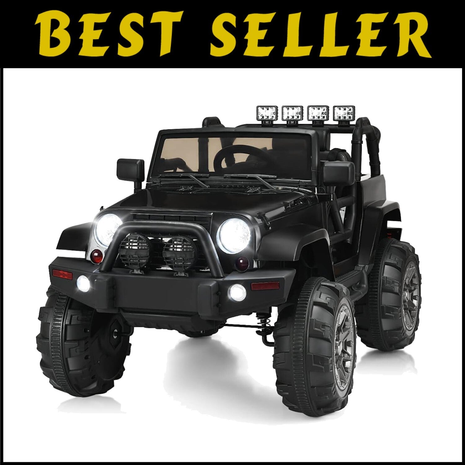 Durable 12V Kids Ride On Truck with Soft Start & Remote Control - For Ages 3-7