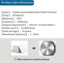 Load image into Gallery viewer, Premium 200-Pack NTAG215 NFC Tags - Versatile, Eco-Friendly, and Durable