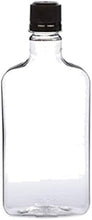 Load image into Gallery viewer, 375ml Leak-Proof PET Bottle with Tamper-Evident Cap - 24 Pack Black Lids