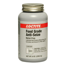 Load image into Gallery viewer, LB 8014 Food Grade Anti-Seize Lubricant - 8 oz Brush Top Can for Industrial Use