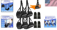 Load image into Gallery viewer, Ultimate Air Travel Footrest Kit – Memory Foam Hammocks for Every Traveler