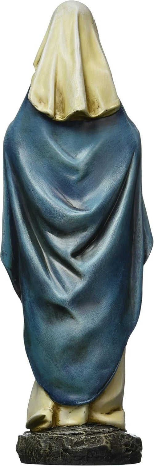 Exquisite 14-Inch Immaculate Heart of Mary Figure - A Meaningful Devotional Gift